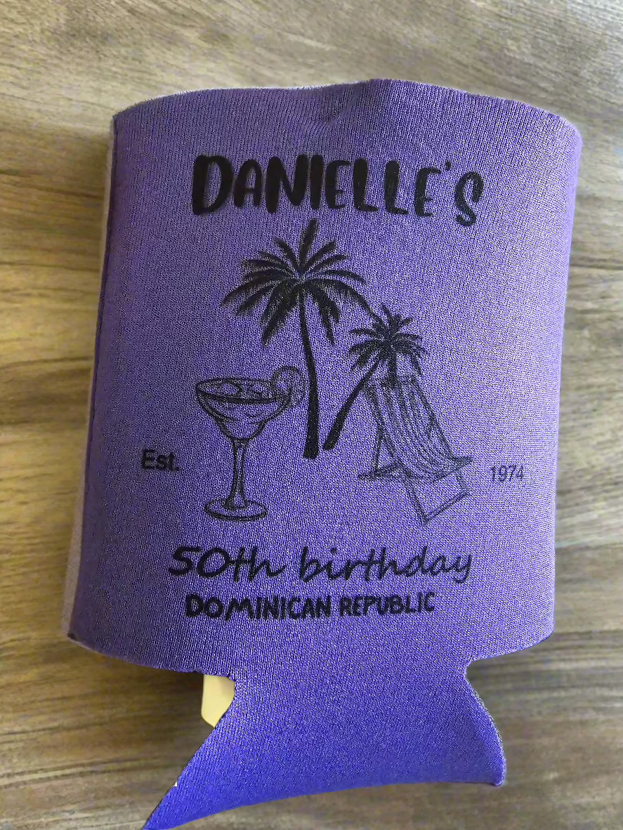 Custom Sublimated coozie's